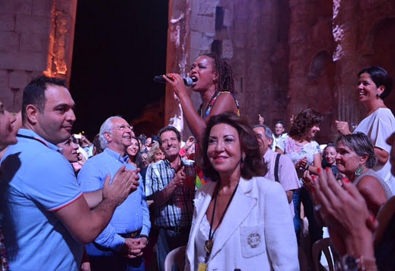 Lisa Simone at Baalbeck Festival